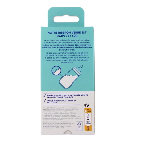 MAM Biberon Verre 1er age