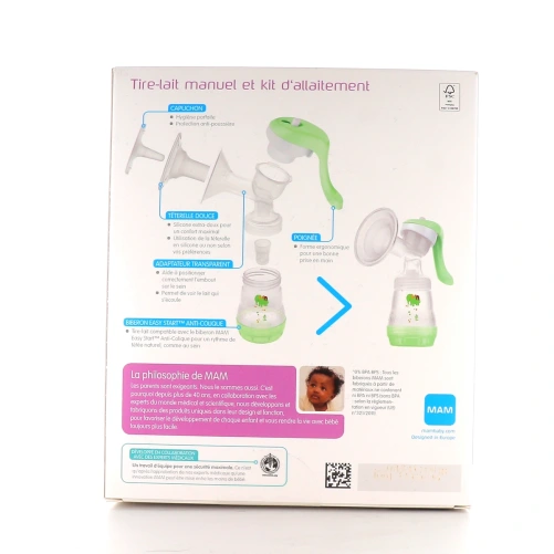 MAM Tire-lait manuel et Kit d'allaitement