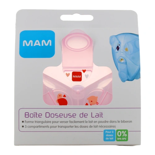 MAM Boîte Doseuse de Lait à 3 compartiments