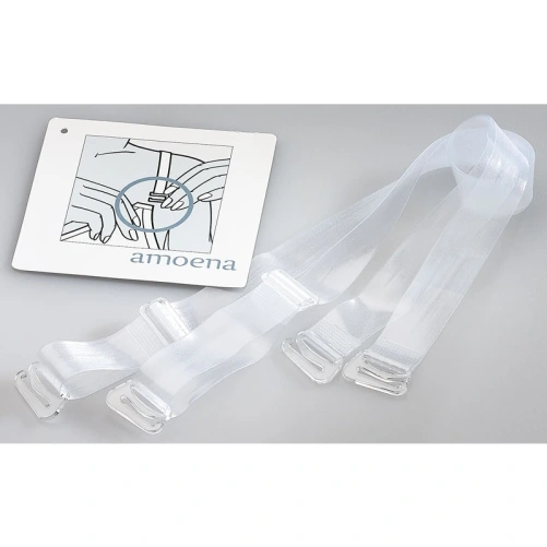 Amoena Bretelles de rechange transparentes