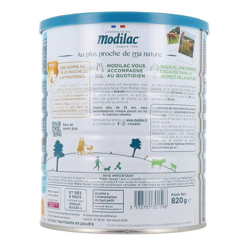 Modilac Doucéa Lait 1er âge