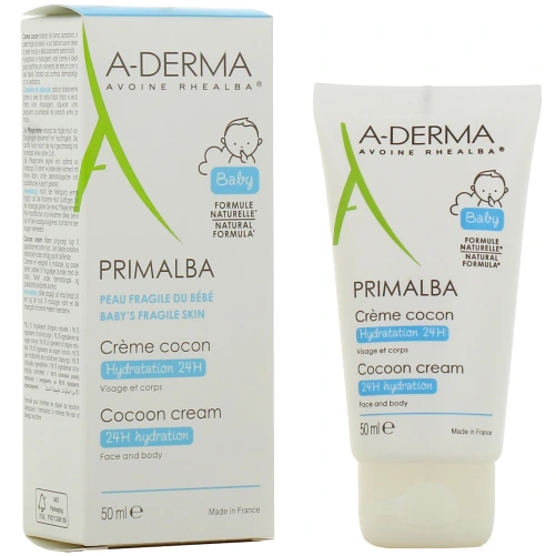 A-Derma Baby Primalba Crème Cocooning Hydratation 24h
