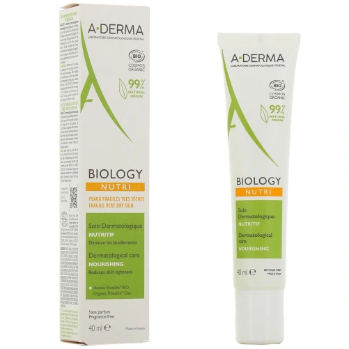 A-Derma Biology Nutri Soin Dermatologique Nutritif Bio