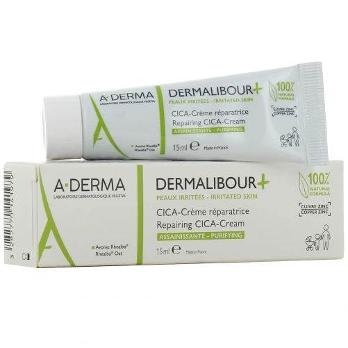 A-Derma Dermalibour + Cica Crème Réparatrice