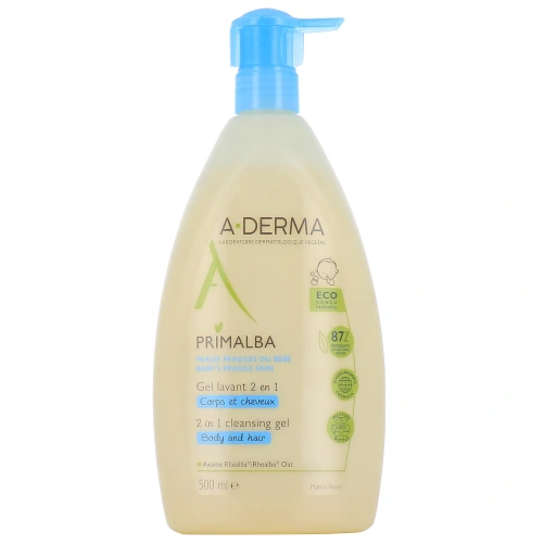 A-Derma Primalba Gel Lavant Douceur 2 en 1