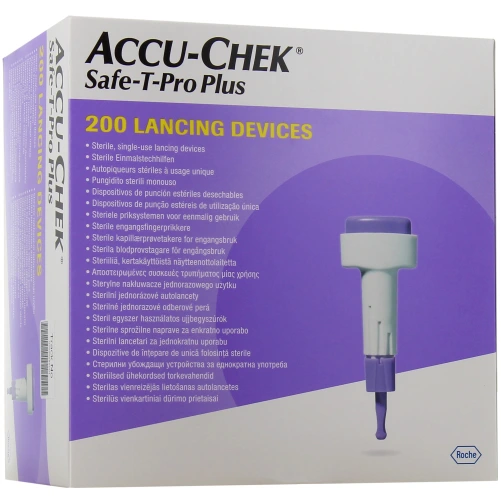 Accu-Chek Safe-T-Pro Plus Autopiqueurs Jetables