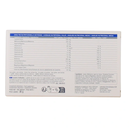 ACM Novophane Ongles et Cheveux