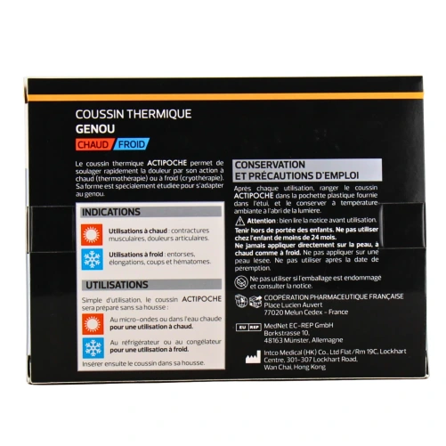Actipoche Chaud Froid Genou