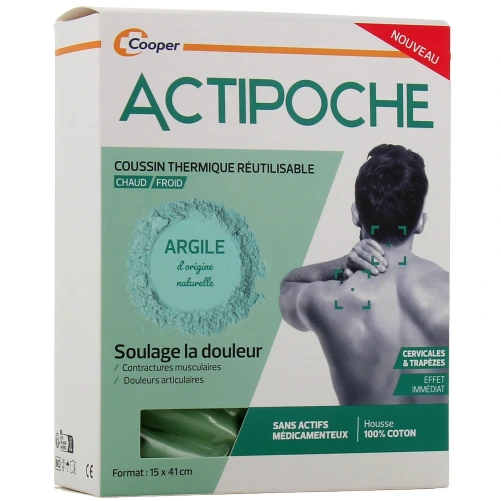 Actipoche Coussins Thermiques Argile