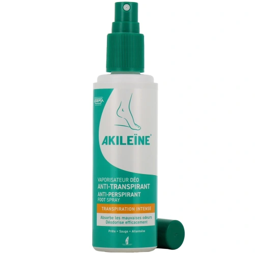 Akileïne Déodorant Actif Solution Anti-transpirante