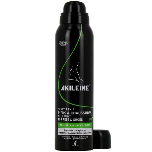 Akileïne Spray 3 en 1 Pieds et Chaussures