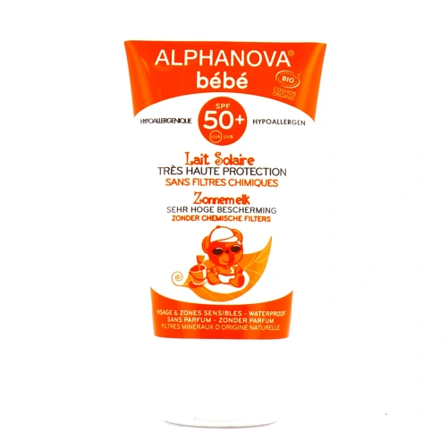 Alphanova Bébé Lait Solaire Bio SPF 50+