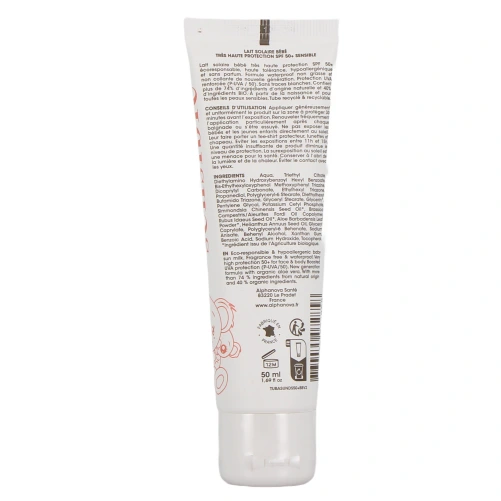 Alphanova Sun Lait Solaire Bébé