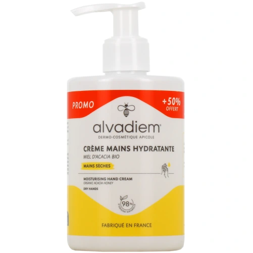 Alvadiem Crème hydratante mains sèches