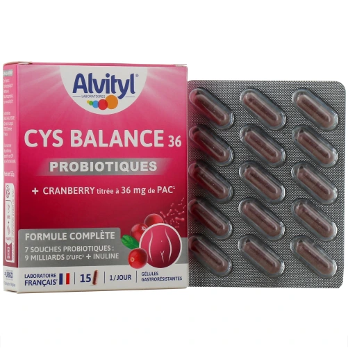 Alvityl Cys Balance 36 Probiotiques