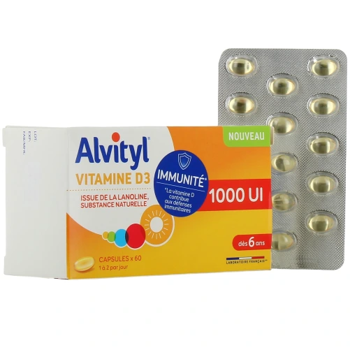 Alvityl Vitamine D3 Immunité