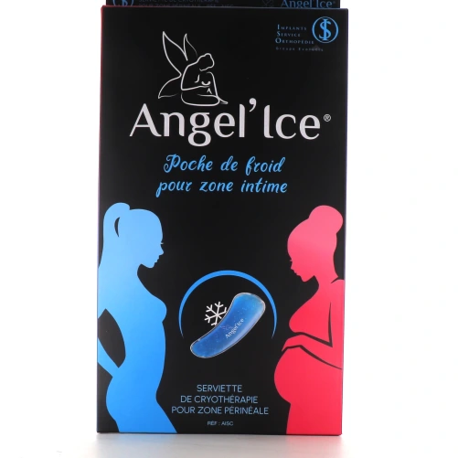 Angel Ice Serviette de cryothérapie pour zone périnéale