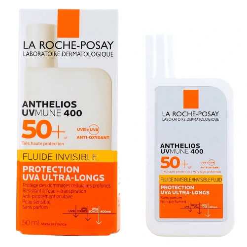 Anthelios UVMune 400 Fluide Solaire Invisible SPF 50+
