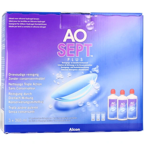 Aosept Plus Solution Lentilles