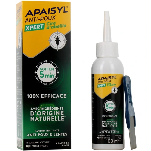 Apaisyl Anti-Poux Xpert Cire d'Abeille
