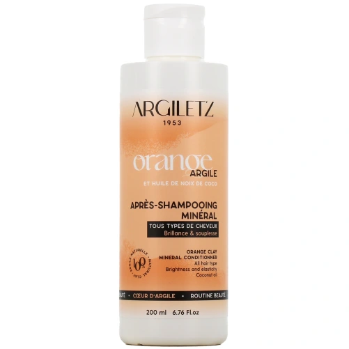 Argiletz Après-Shampoing Minéral à l’Argile Orange