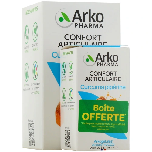 Arkogélules Curcuma Pipérine