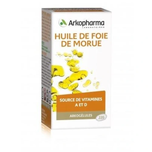 Arkogélules Huile de Foie de Morue