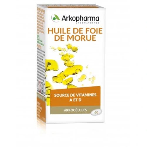 Arkogélules Huile de Foie de Morue