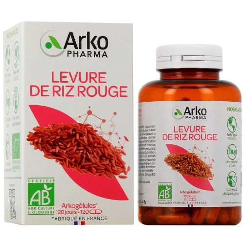 Arkogélules Levure de Riz Rouge Bio
