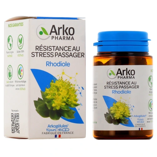 Arkogélules Rhodiole Stress Passager