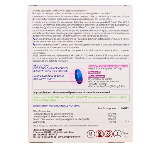 Arkorelax Sommeil & Anxiété