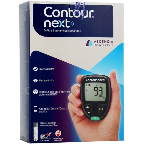 Ascensia Contour Next Système d'Autosurveillance Glycémique
