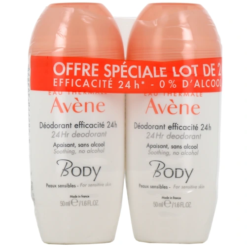 Avène Body Déodorant Roll-On 24h