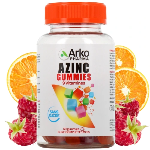 Azinc Gummies 9 Vitamines
