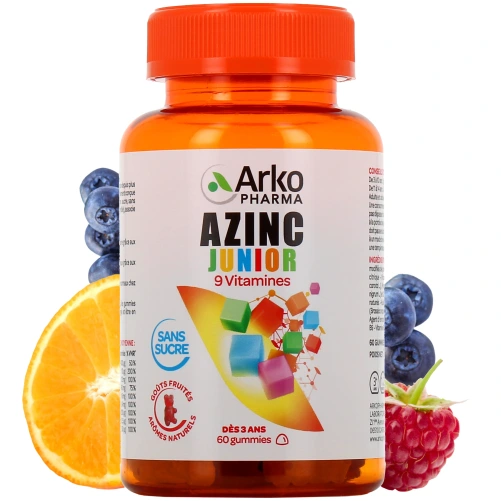 Azinc Junior Gummies Croissance