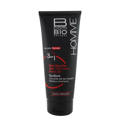 B Com Bio Homme Gel Douche 3 en 1