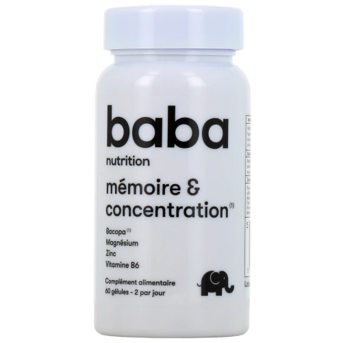 BABA Nutrition Mémoire & Concentration