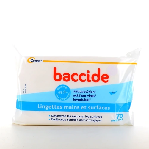 Baccide Lingettes Mains et Surfaces