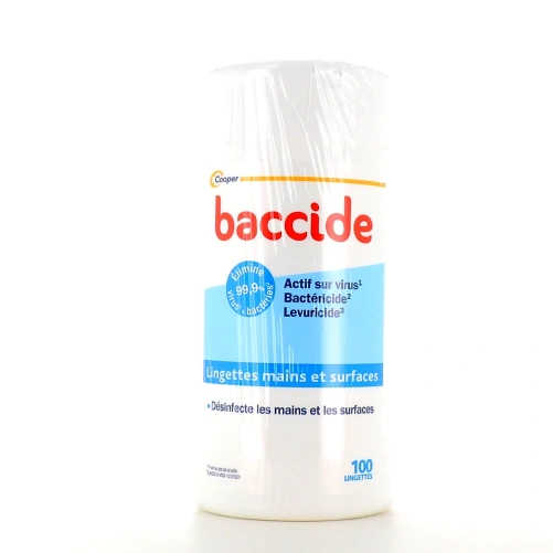 Baccide Lingettes Mains et Surfaces