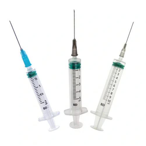 BD Emerald Seringue 3 pièces avec Aiguille x100