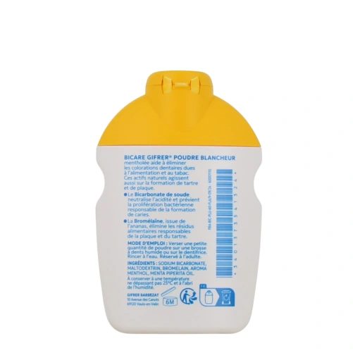 Bicare Gifrer Plus Poudre Blancheur