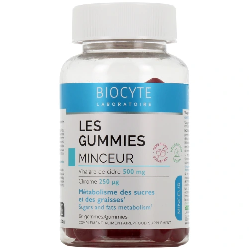 Biocyte Les Gummies Minceur Vinaigre de Cidre