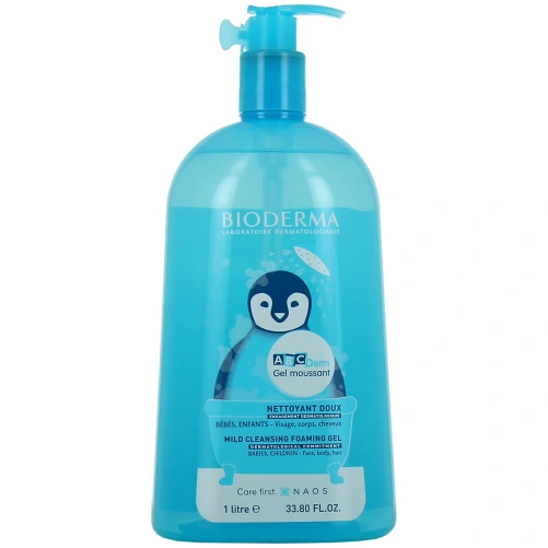 Bioderma ABCDerm Gel Moussant Nettoyant Doux