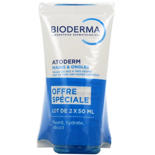 Bioderma Atoderm Crème Mains & Ongles Ultra-Nourrissante