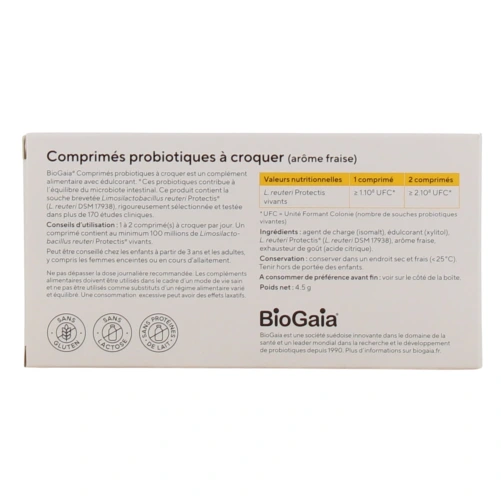 Biogaia Comprimés Probiotiques