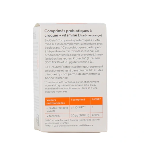 BioGaia Probiotiques + Vitamine D