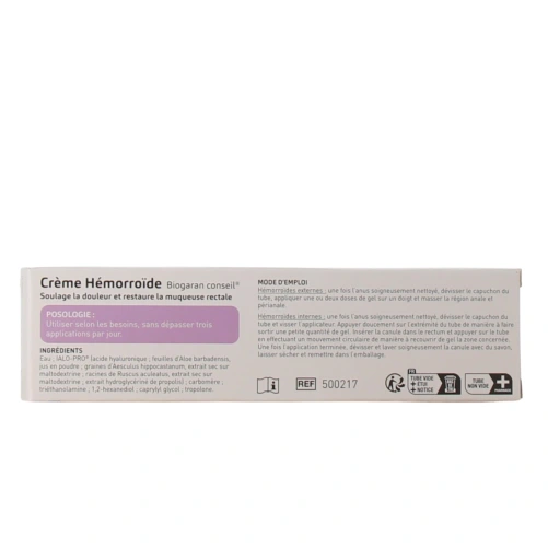 Biogaran Crème Hémorroïde