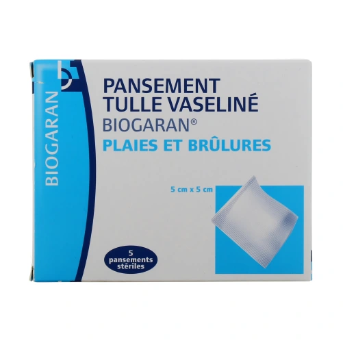 Biogaran Pansement Tulle Vaseliné