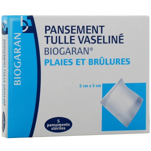 Biogaran Pansement Tulle Vaseliné