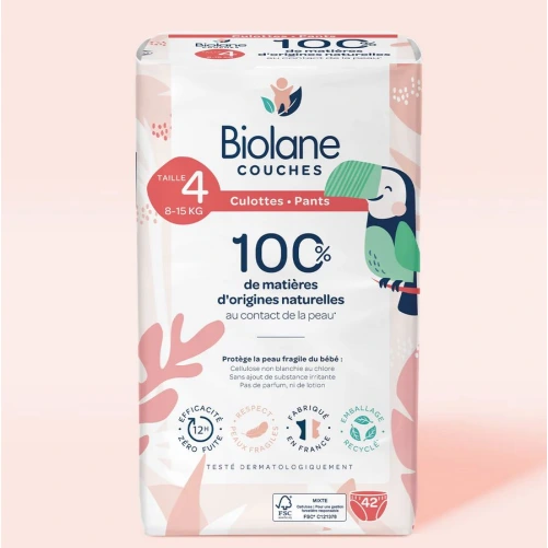 Biolane Expert Couches Culottes Naturelles